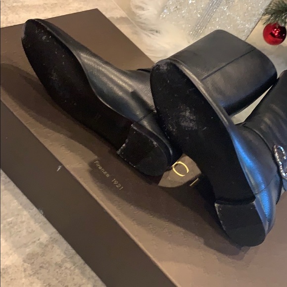Gucci leather interlocking G Riding Boots - Picture 4 of 8